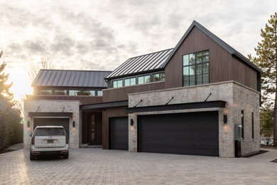Inspiration for a transitional garage in Other.