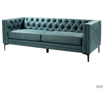 84" 3-seater sofa, Blue