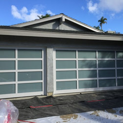 Aluminum Full View Garage Doors - Products