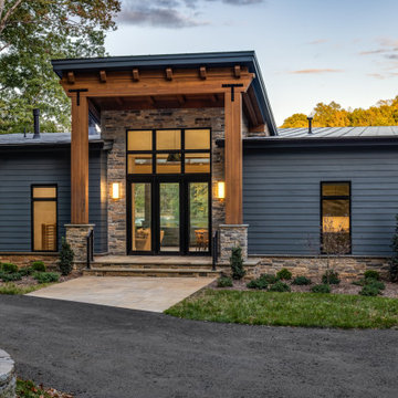Custom Home: Modern Lakefront Home on Lake Anna with Unmatched Water Views