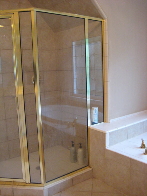 Master bathroom remodel need help with expanding shower area!