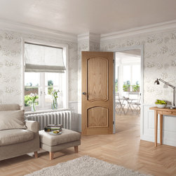 Louis Oak Prefinished Internal Door - Internal Doors