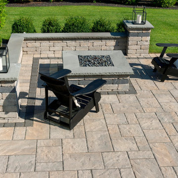 Backyard Poolside Design in Long Island, NY