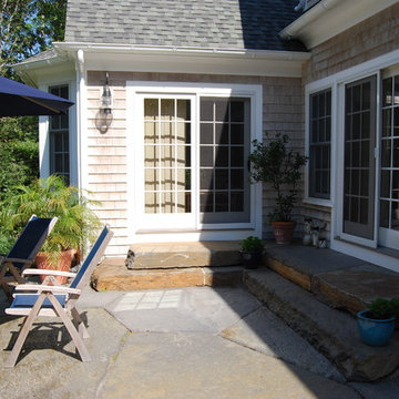 Goshen stone landing and patio
