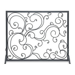 Summer Forged Panel Screen - Fireplace Accessories