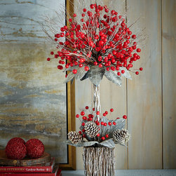 Aspen Fantasy Tabletop Topiary from Horchow.com - Holiday Accents And Figurines