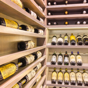 Modern Wine Cellar in Streeterville, Chicago