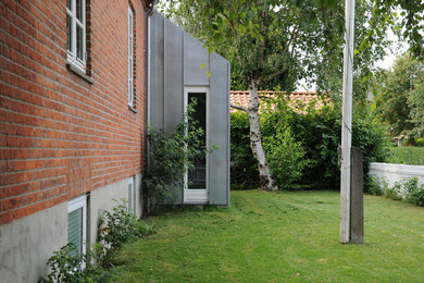 Example of a trendy exterior home design in Copenhagen