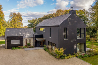 This is an example of a modern house exterior in Cork.