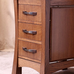 La Jolla Custom Desk - Desks And Hutches