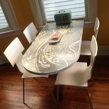 Custom Logo Signs - Dining Room Table