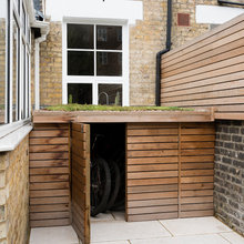 bike shed front garden
