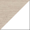 5' Adirondack Swing, Premium Woodgrain Poly Lumber, Birch/White
