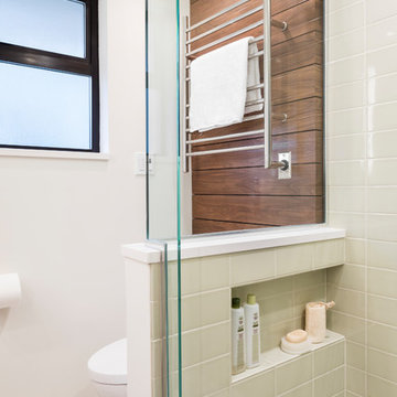 Mid-Century Modern Inspired Bathrooms