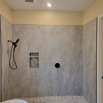 Palm Bay Bathroom Remodel – Custom Tile Shower Replacement