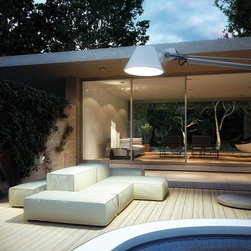 Tolomeo XXL Floor Lamp by Artemide - Outdoor Floor Lamps