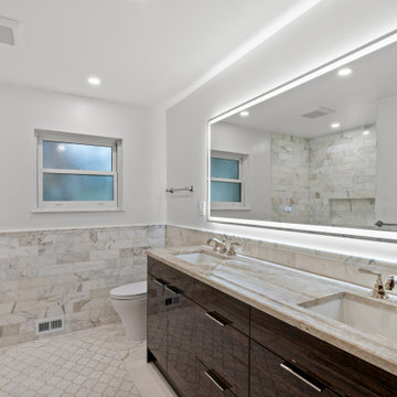 Kitchen and bathroom design and build in Broadmoor, Seattle
