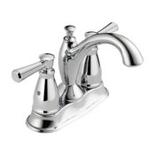 Delta Linden 2 Handle Centerset Bathroom Faucet, Chrome, 2593-MPU-DST