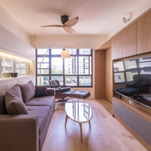 Houzz Tour: Big Improvements in a Small 4-Room BTO Flat