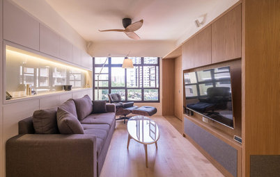 Houzz Tour: Big Improvements in a Small 4-Room BTO Flat