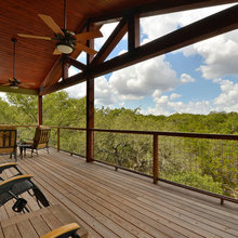 back yard deck
