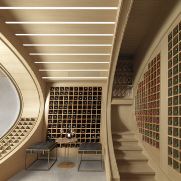 Cave à Vin et Bar - Wine Cellar and Bar by FMF