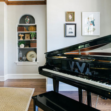 Formal Living Room in Historic Family Home in Kenilworth
