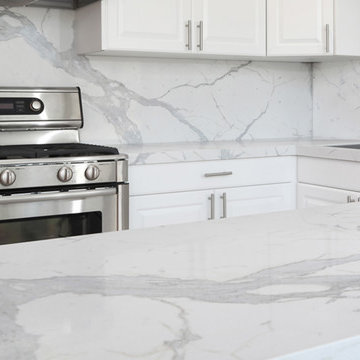 White Kitchen Countertops
