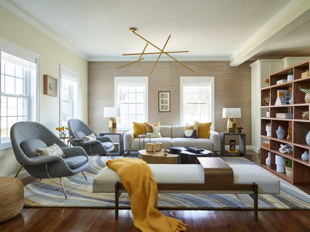 Contemporary Living Room by Trevor Fulmer Design