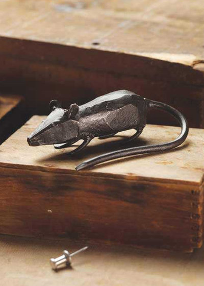 Eclectic Home Decor Iron Mouse