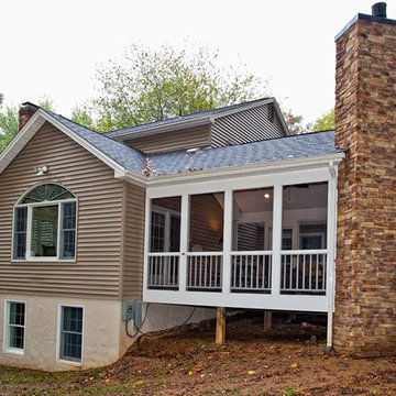 Single Family Home Addition in Oakton, Virginia Gets Facelift Inside and Out