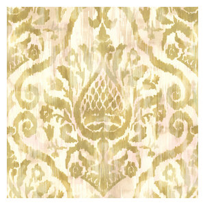 Argos Lilac Damask Wallpaper Mediterranean Wallpaper By