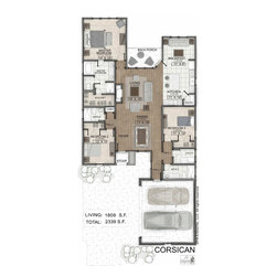 Corsican Floor plan - Products