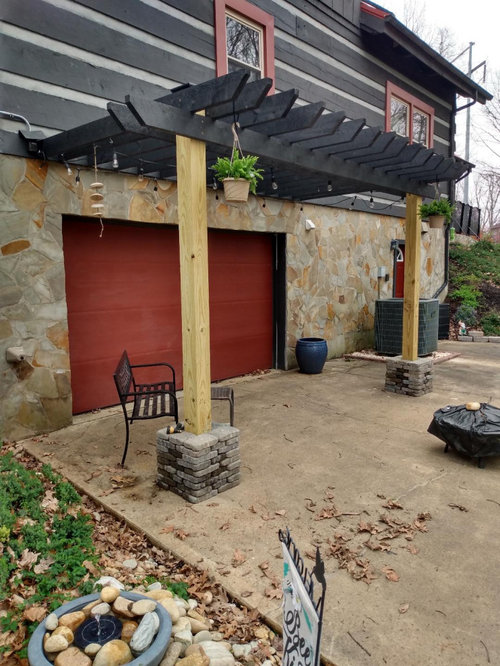 convert basement garage door to "regular door" or other options