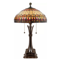 Contemporary Stained Glass Table Lamps, Wayfair Stained Glass Table Lamps