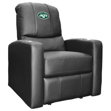 New York Jets Primary Man Cave Home Theater Recliner