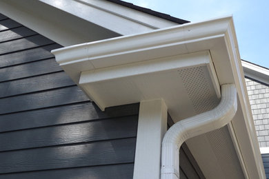 Gutter, soffit and fascia