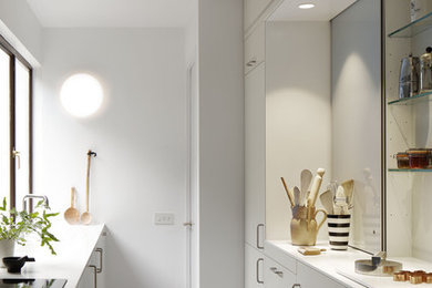 Design ideas for a modern kitchen in London.
