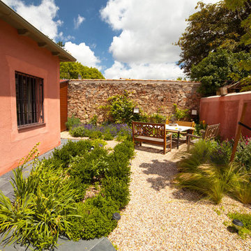 Jardin en la granja