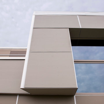lowrie street - recladding