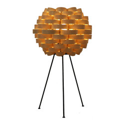 Bamboo Carnation Table Lamp | Natural - Table Lamps