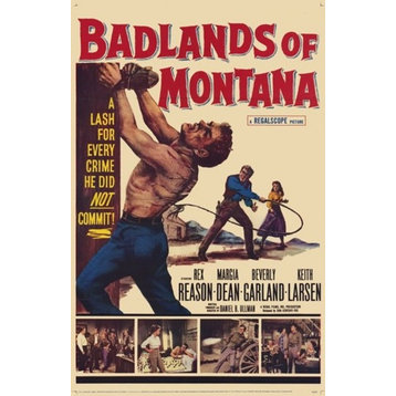 Badlands Of Montana Print