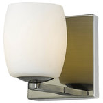 Access Lighting - Serenity Vanity, Antique Brass Finish, 1-Light - SKU: 62561-AB/OPL