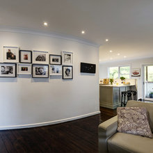 pictures hanging
