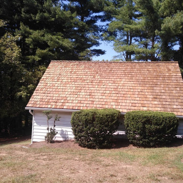 Cedar shake roof replacement