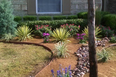 This is an example of a landscaping in Dallas.