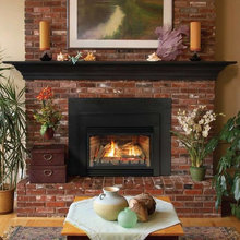 This is our fireplace