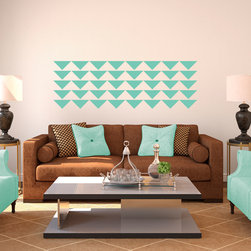 Triangle Pattern - Wall Decals