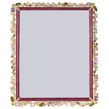 Jay Strongwater Theo Bejeweled Frame Bouquet Finish