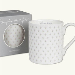Rosebud Bone China Mug - Mugs